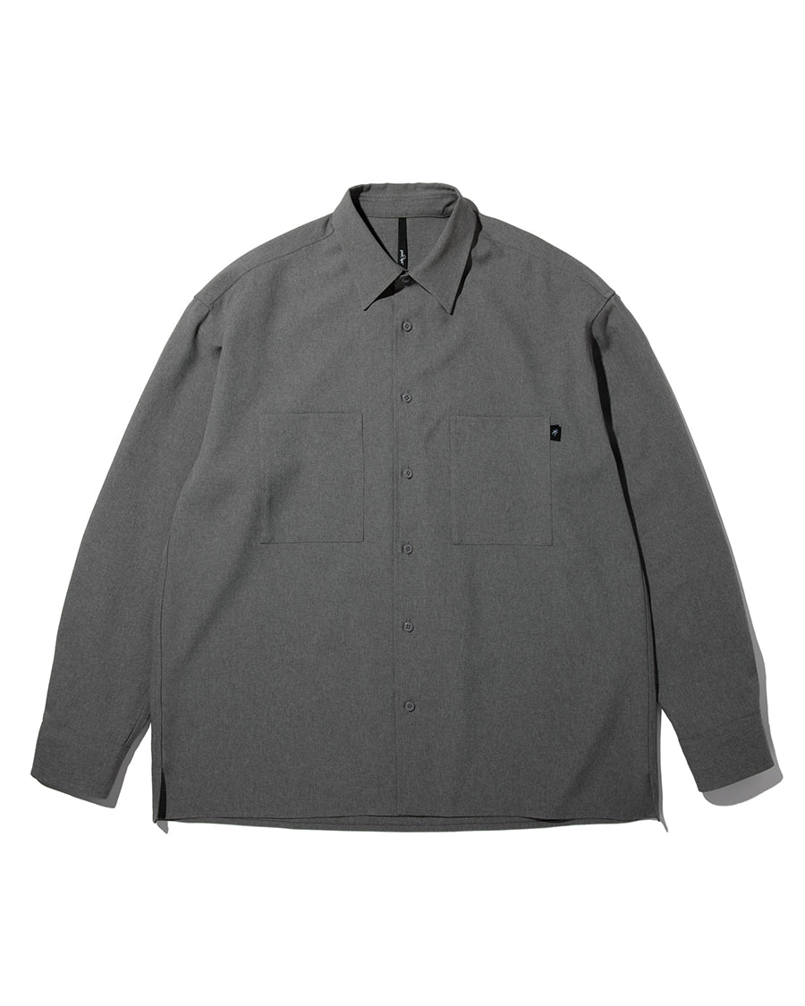 PRECEPT SQUARE W POCKET SHIRT GRAY