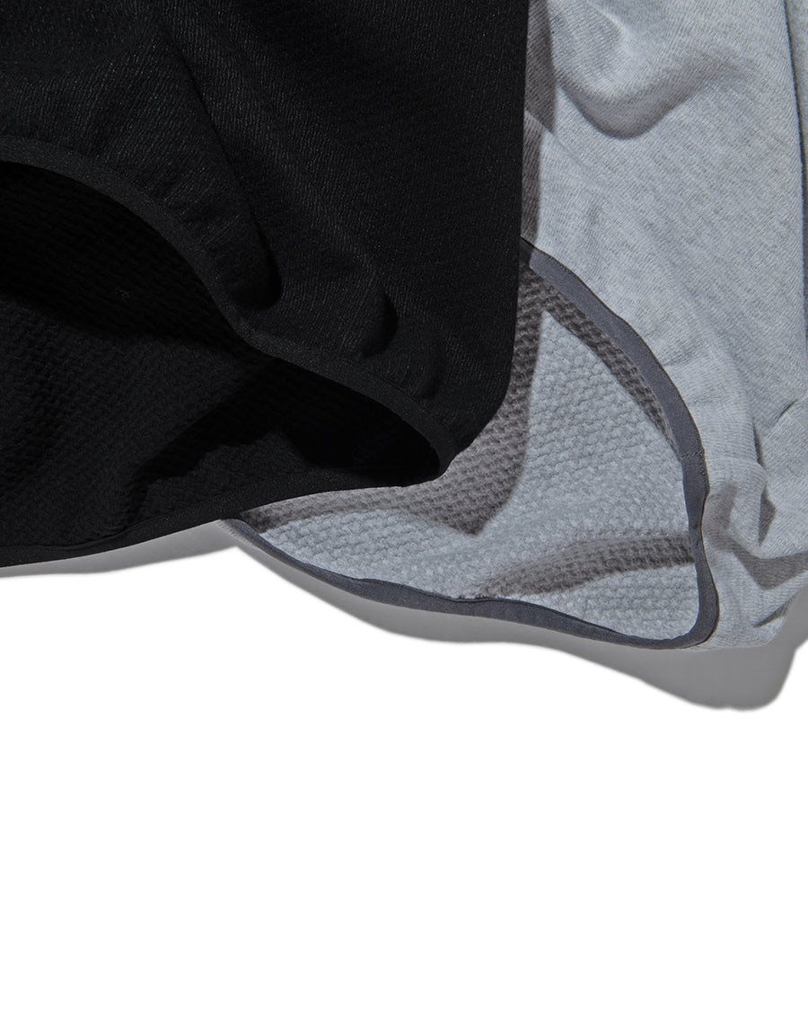 PRECEPT SNAP PULLOVER SWEAT BLACK