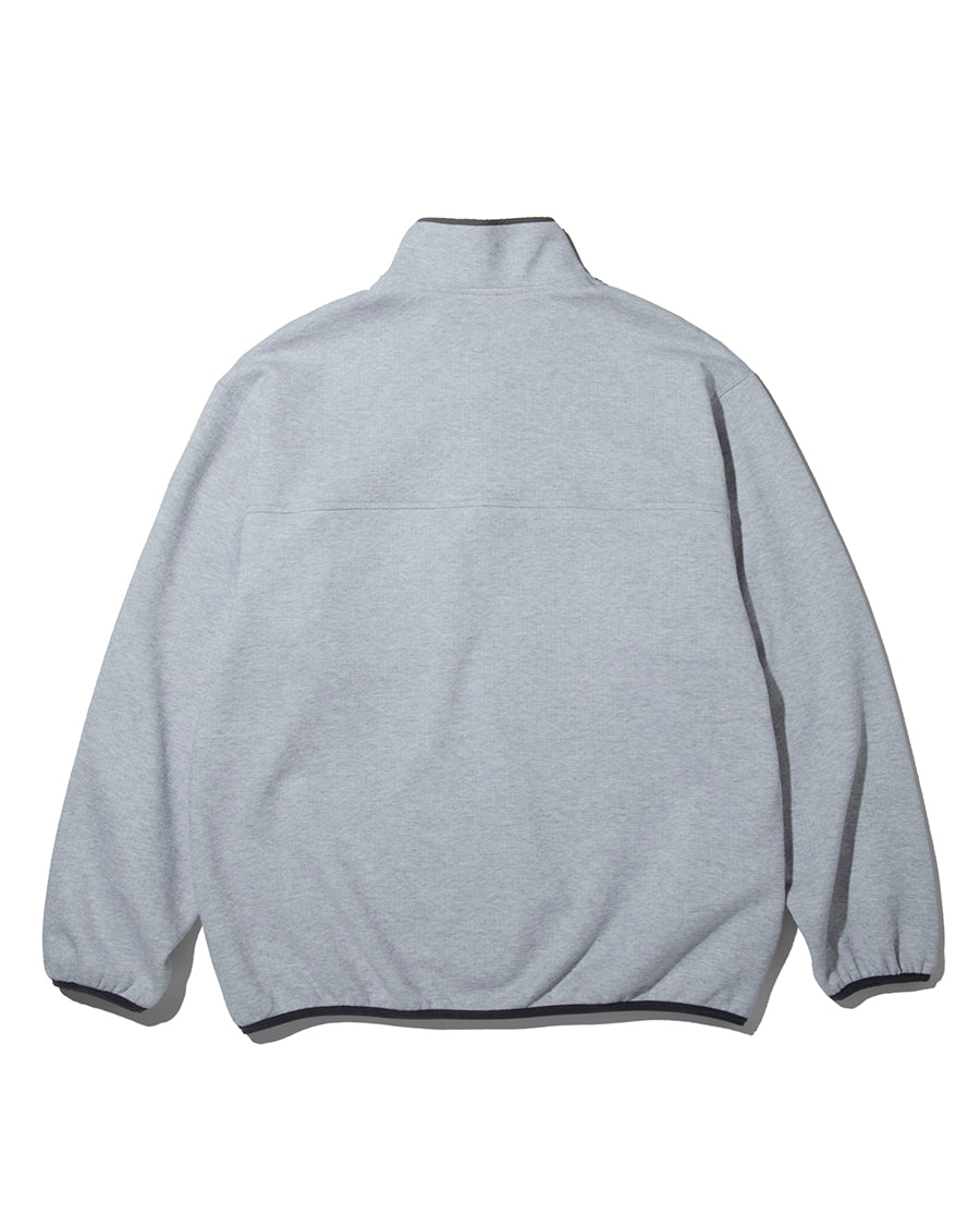 PRECEPT SNAP PULLOVER SWEAT GRAY