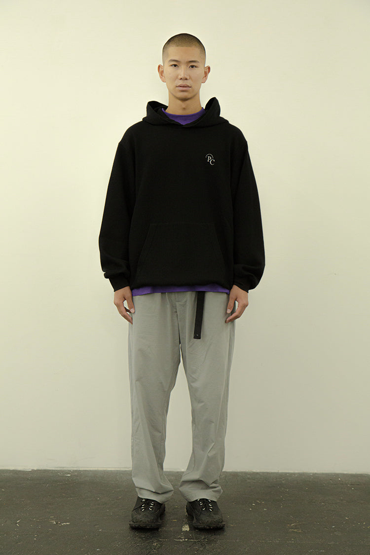 PRECEPT PULLOVER HOODIE SWEAT  BLACK