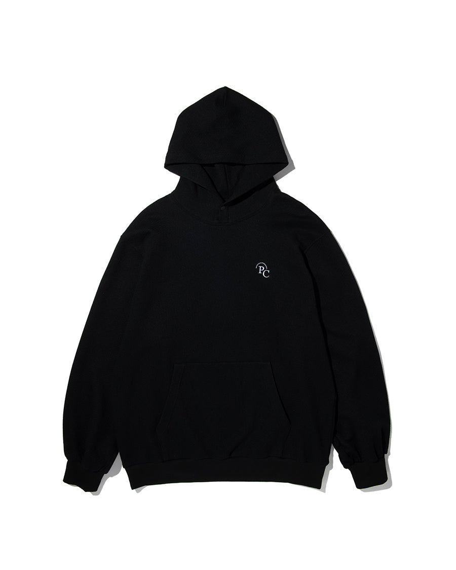 PRECEPT PULLOVER HOODIE SWEAT  BLACK