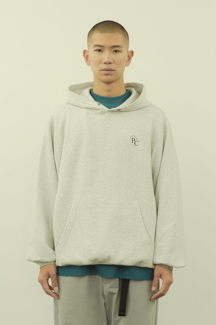 PRECEPT PULLOVER HOODIE SWEAT  GRAY
