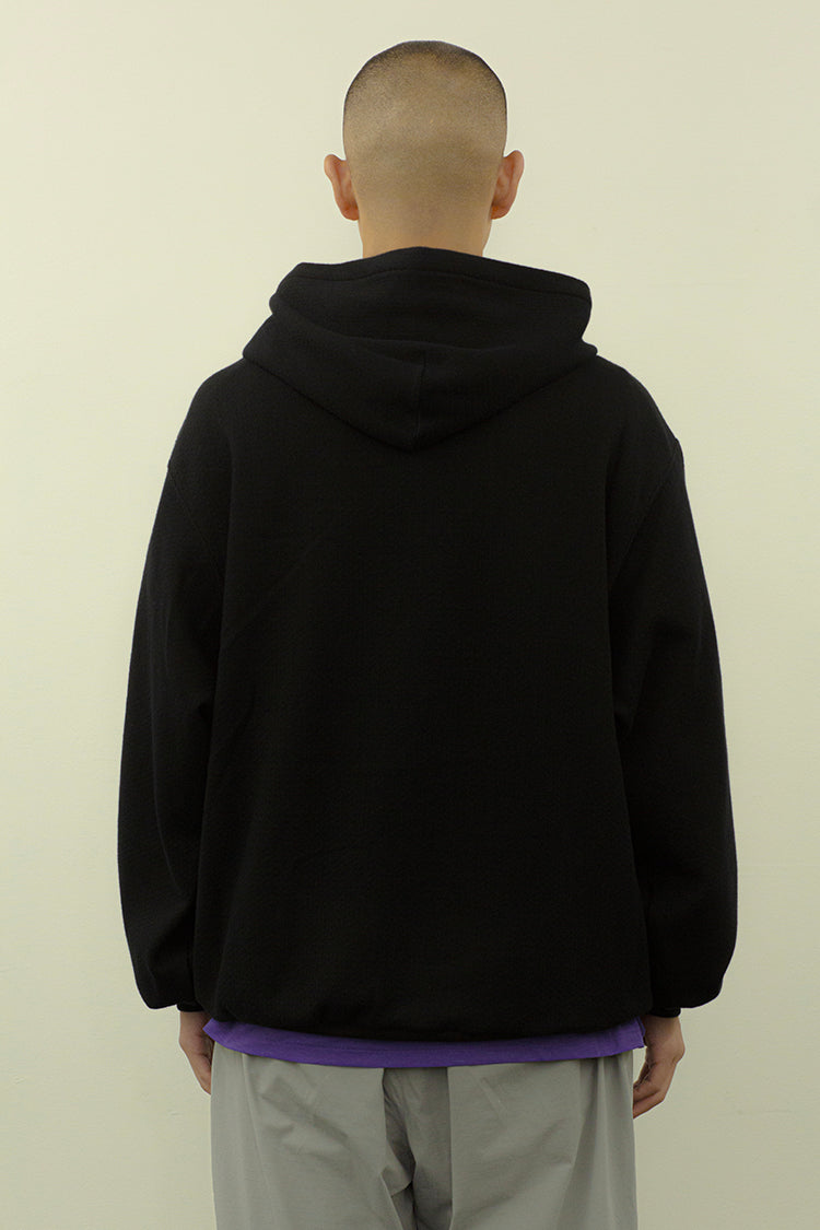 PRECEPT PULLOVER HOODIE SWEAT  BLACK