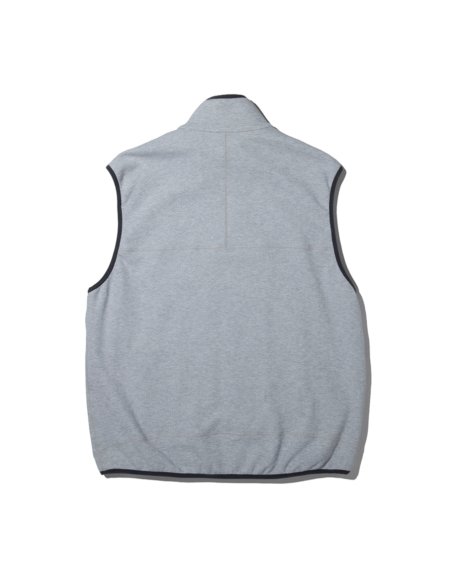 PRECEPT SWEAT ZIP VEST GRAY