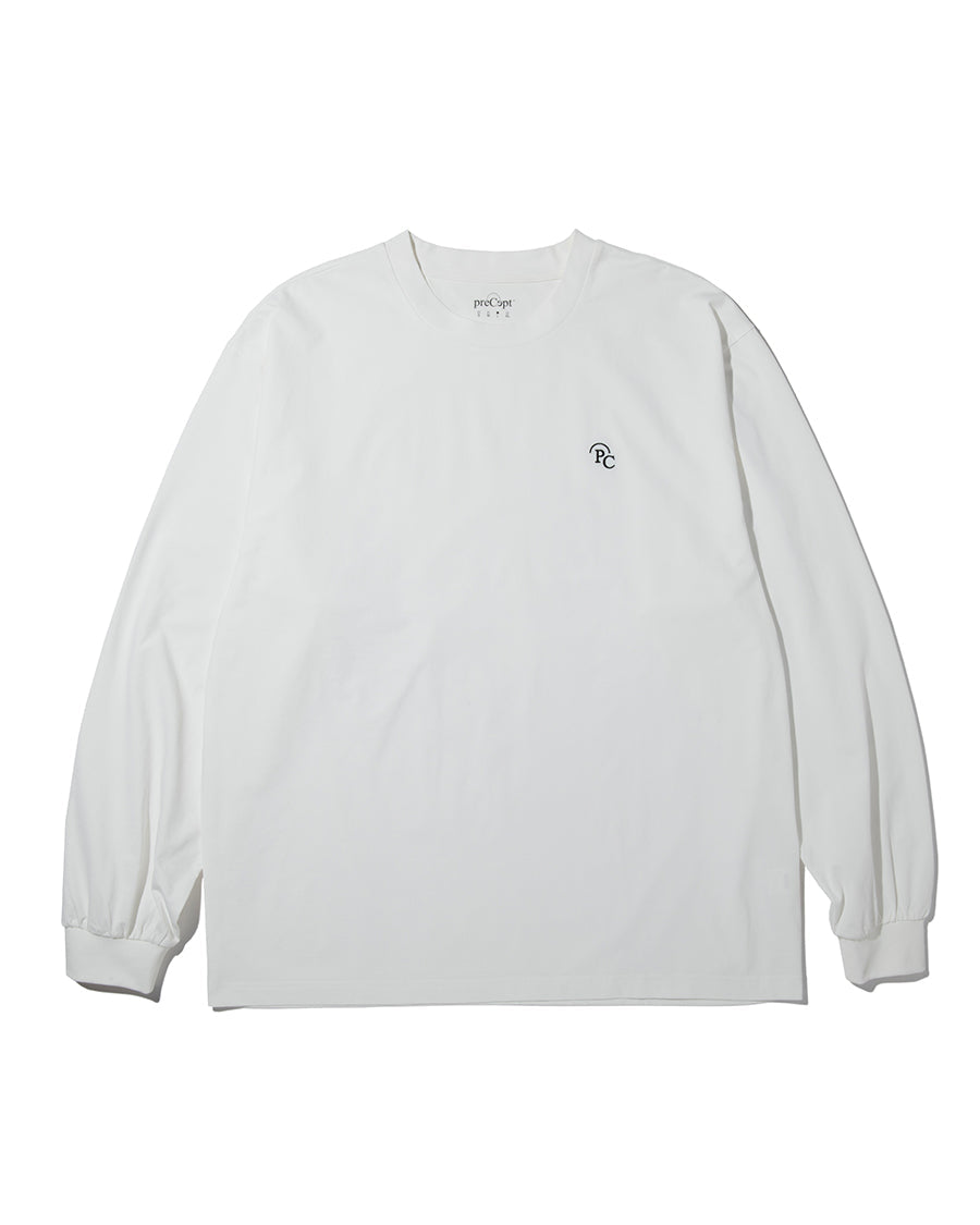 PRECEPT STANDARD LONG SLEEVE T-SHIRT WHITE