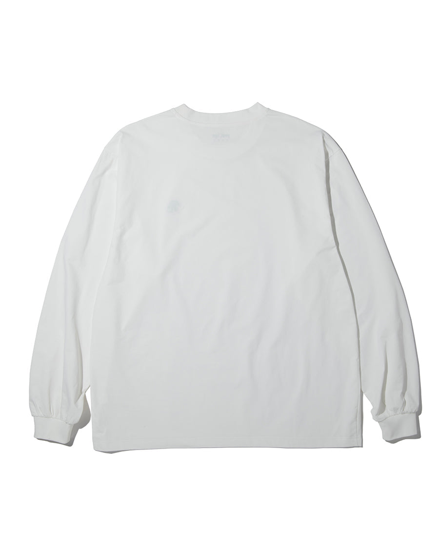 PRECEPT STANDARD LONG SLEEVE T-SHIRT WHITE